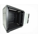 All-Rack 12u 600 Wide x 600 Deep Floor Standing Data Cabinet - Black