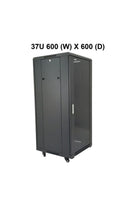 All-Rack 37u 600mm Wide x 600mm Deep Floor Standing Server/Data Cabinet