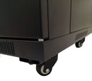 All-Rack 27u 600mm Wide x 800mm Deep Floor Standing Server/Data Cabinet - Black